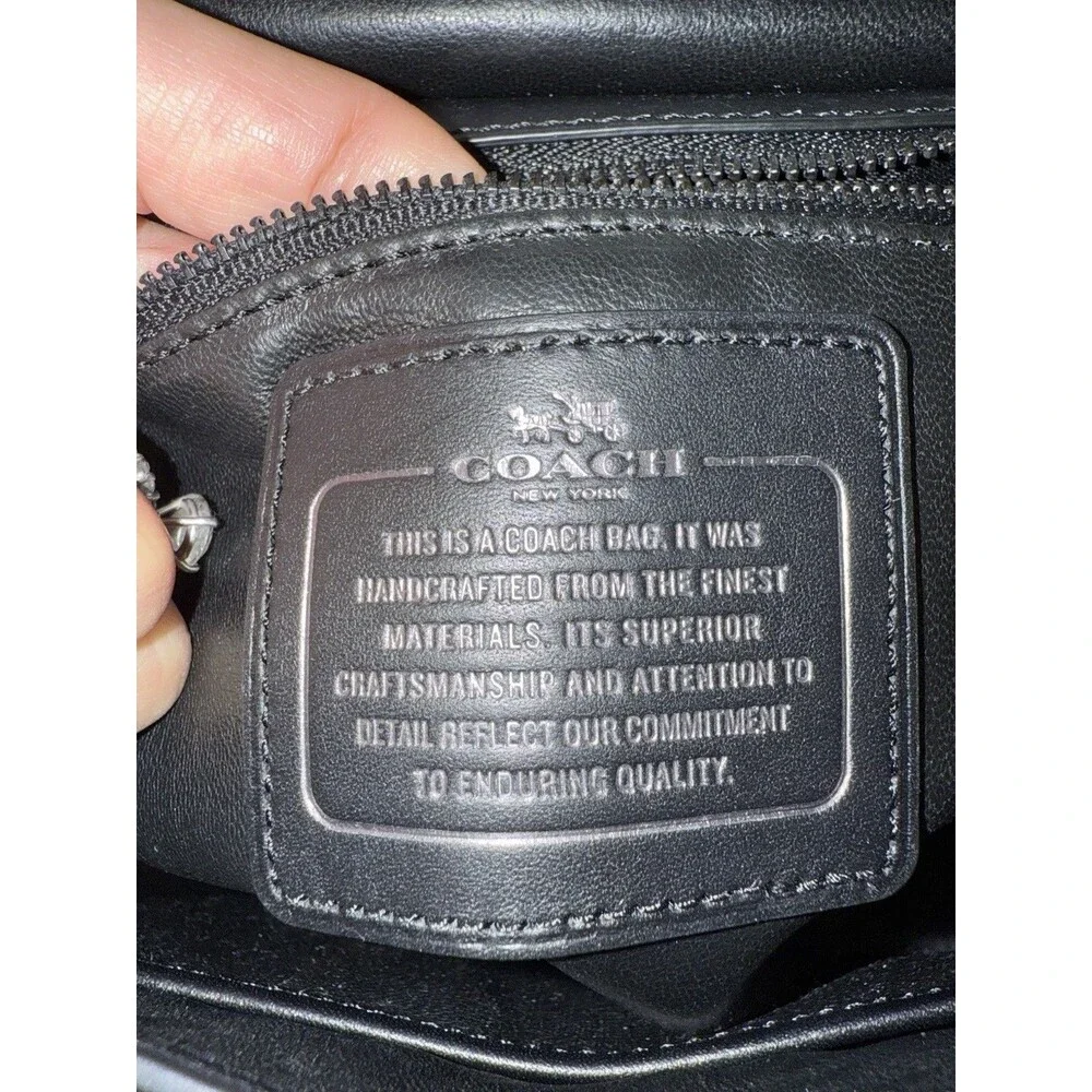 Coach Black Crossbody Bag: Missing hang tag! - Picture 9 of 16